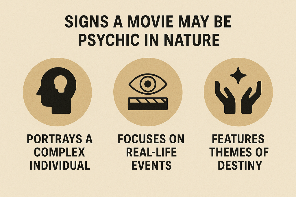 Signs a Movie May Be Psychic in Nature