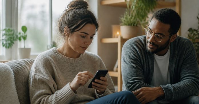 What Happens When You Block Someone? Boundaries, Emotions, and Safety Person calmly adjusting privacy and block settings on a smartphone